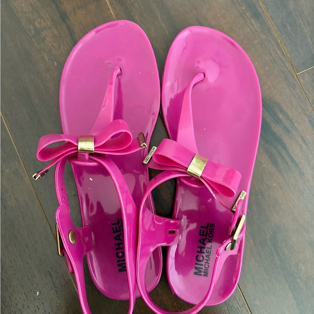 Michael Kors Kids Pink Sandals